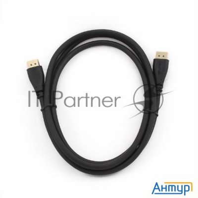 Кабель Displayport Gembird/cablexpert , 3м, 20m/20m, черный, экран, пакет(cc-dp-10)