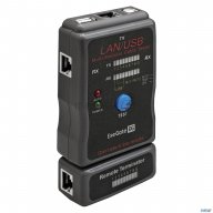 Тестер сетевой Exegate Ex293160rus Ex-t5448 для Rj-45/rj-11/rj-12/usb