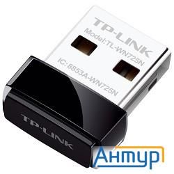 Tp-link Tl-wn725n Беспроводной Usb Нано адаптер 150 Мбит/с стандарта N C кнопкой Qss(realtec)