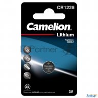 Элемент питания литиевый Cr Cr1225 Bl-1 (блист.1шт) Camelion 3608