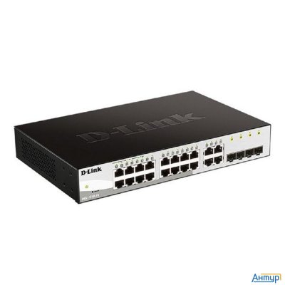 D-link Dgs-1210-16/g2a Настраиваемый L2 коммутатор с 16 портами 10/100/1000base-t и 4 комбо-портами