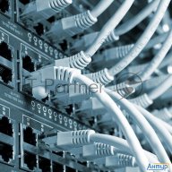 Кабель витая пара F/utp, категория 5e, Pe, 4pr, 24awg, внешний, черный, с тросом, 305 м