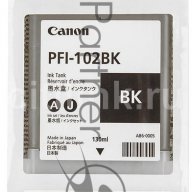 Картридж струйный Canon Pfi-102bk (0895b001) черный, 130 мл., для Ipf605, Ipf610, Ipf650, Ipf655, Ip
