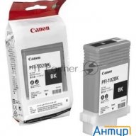 Картридж струйный Canon Pfi-102bk (0895b001) черный, 130 мл., для Ipf605, Ipf610, Ipf650, Ipf655, Ip