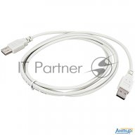 Rexant (18-1146) Кабель шт. Usb-a – шт. Usb-a, 2,4А, 3м, ПВХ, серый