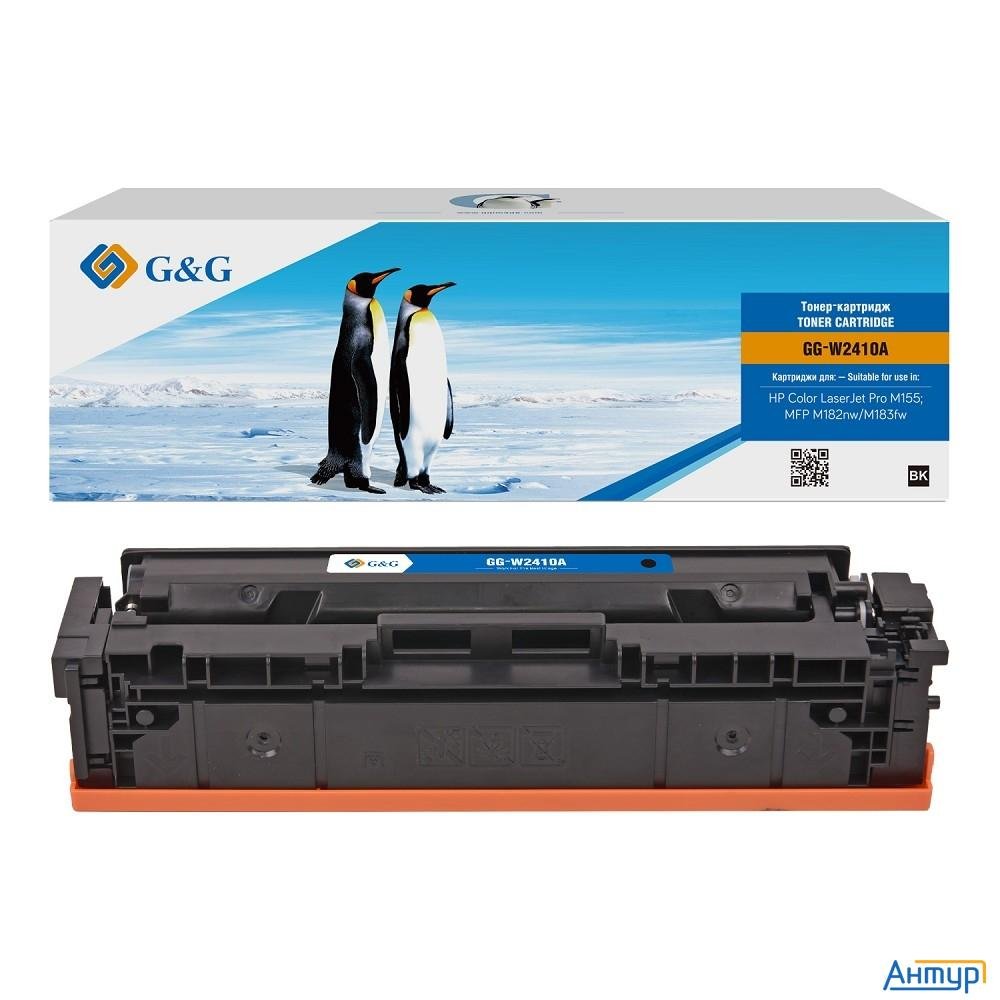 Картридж лазерный G&g Gg-w2410a черный (1050стр.) для Hp Color Laserjet Pro M155;mfp M182nw/m183fw