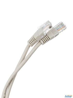 Neomax (nm13011-005) Шнур коммут. Utp 0.5 м, Cat.5е, 24awg, серый, Lszh, многожильный