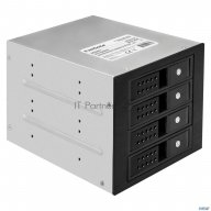 Exegate Ex291657rus Корзина для Hdd Exegate Hs435-02 (универсальная, на 4*3,5"/2.5" Sata Hdd, занима