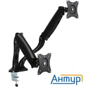 Arm Media Lcd-t22 черный 15"-32" макс.14кг настольный поворот и наклон верт.перемещ.