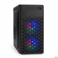Корпус Minitower Exegate Mevo-7803 (matx, без БП, 2*usb+1*usb3.0, Hd аудио, черный, 2 вент. 12см с R