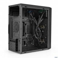 Корпус Minitower Exegate Mevo-7803 (matx, без БП, 2*usb+1*usb3.0, Hd аудио, черный, 2 вент. 12см с R