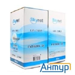 Skynet Кабель  Utp Indoor 2x2x0,48, медный, Fluke Test, кат.5e, однож., (305 м), Box, серый [css-utp