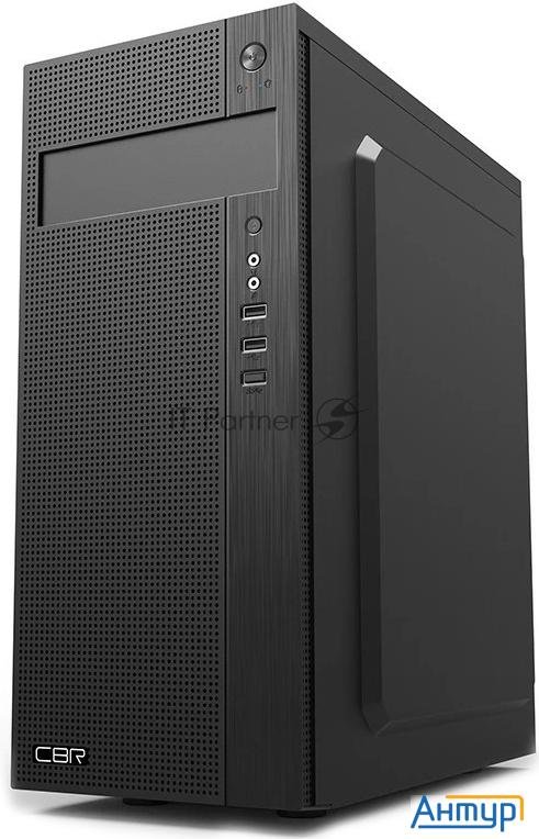 Корпус Cbr Pcc-atx-e185-wpsu Atx Miditower E185, без БП, 2*usb 2.0, Hd Audio+mic, Black