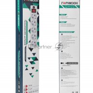 Гарнизон Сетевой фильтр Ehlw-1 10А 1.8м 5 розеток белый (21214)