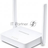 Роутер беспроводной Mercusys Mw300d N300 10/100base-tx/adsl