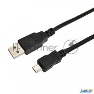 Rexant (18-1164-2) Кабель Usb-a – Micro Usb, 1А, 1,8м, ПВХ, черный