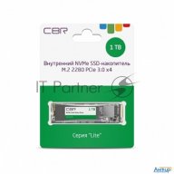Твердотельный накопитель Cbr Ssd-001tb-m.2-lt22, Внутренний Ssd-накопитель, серия "lite", 1024 Gb, M