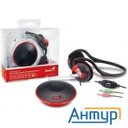 Набор из наушников Hs-300n и колонок Sp-i150, [audio Combo 150] Red