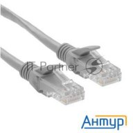Патч-корд Exegate Ex286385rus Utp-rj45-rj45-5e-5m-lszh-gy, Utp, Cat.5e, Lszh, 5м, серый