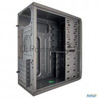 Корпус Exegate Ex278402rus Miditower Exegate Xp-329s Black, Atx, <без БП>, 2*usb, Audio