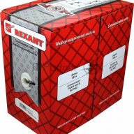 Кабель витая пара Rexant Utp 2pr 24awg, Cat5e, Stranded (бухта 305 м)