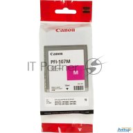 Картридж струйный Canon Pfi-107m 6707b001 пурпурный для Canon Ip F680/685/780/785 (130мл)