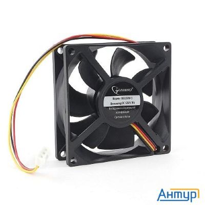 Gembird Вентилятор 80x80x25 гидродинамический, 3 Pin, провод 30 см (d8025hm-3) Gembird Вентилятор 80x80x25 гидродинамический, 3 Pin, провод 30 см (d8025hm-3)