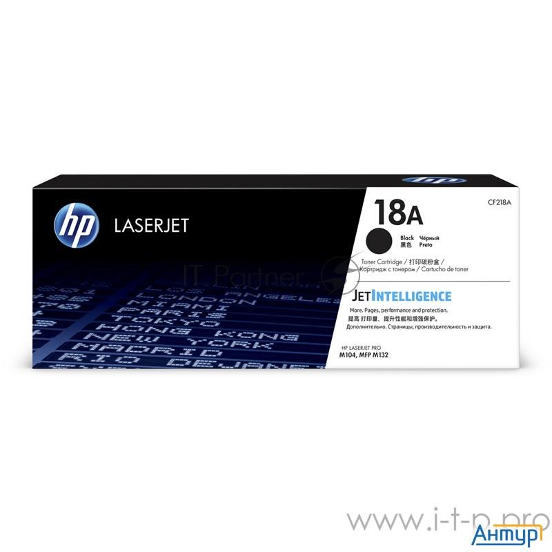 Hp Cf218a Картридж 18a, Black (laserjet Pro M104/mfp M132 (1400стр))