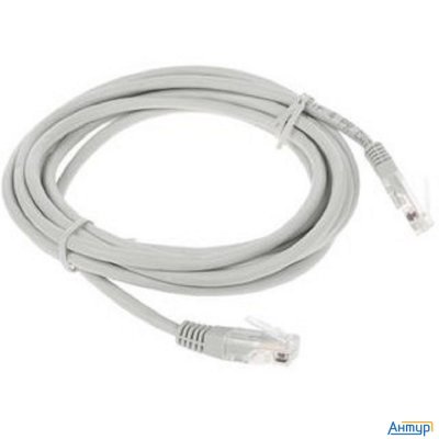 Cablexpert Патч-корд медный Utp Pp10-3m кат.5, 3м, литой, многожильный (серый)
