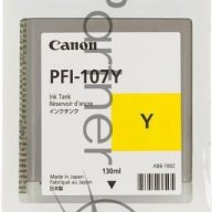 Картридж струйный Canon Pfi-107y 6708b001 желтый для Canon Ip F680/685/780/785 (130мл)