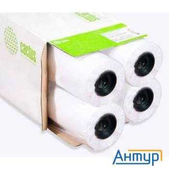 Cactus Cs-lfp80-914457e-4 Бумага Eco 914мм-45.7м/80г/м2/белый втулка:50.8мм (2") (упак.:4рул)