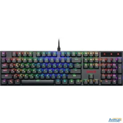 Redragon Механическая клавиатура Apas Rgb, тонкая,104 клавиши [78118]