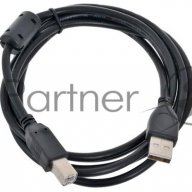 Кабель Gembird Ccf-usb2-ambm-15 Usb 2.0 кабель Pro для соед. 4.5м Am/bm  позол.конт., фер.кол., паке