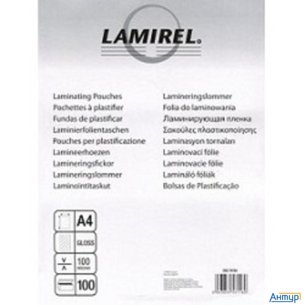 Lamirel Пленка для ламинирования Crc-7865801 (А4, 100мкм, 100 шт.)
