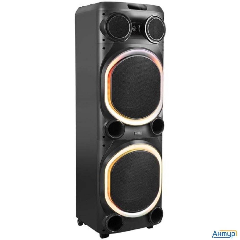 Ginzzu Gm-204, Акустическая система Midi, Bt/usb/tf/fm/mic/ДУ