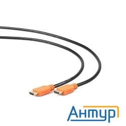 Кабель Hdmi Gembird/cablexpert, 3.0м, V1.4, 19m/19m, серия Lihgt, черный, позол.разъемы, экран (cc-h
