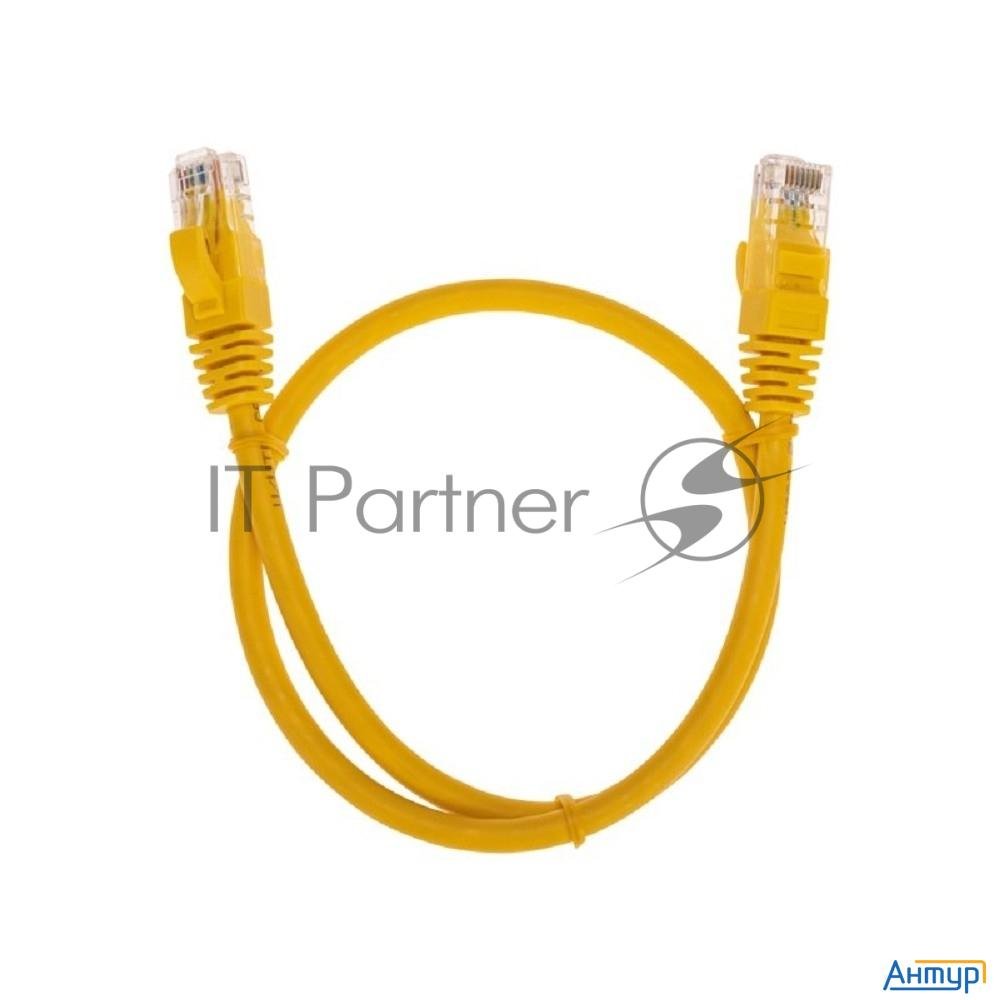Патч-корд U/utp Rexant категория 6, Rj45-rj45, неэкранированный, 26awg, Lszh, желтый, 0.5 м