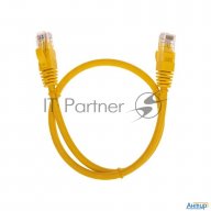 Патч-корд U/utp Rexant категория 6, Rj45-rj45, неэкранированный, 26awg, Lszh, желтый, 0.5 м