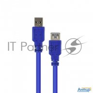 Кабель Gembird Pro Ccp-usb3-amaf-10, Usb 3.0 кабель удлинительный 3.0м Am/af  позол. контакты, пакет