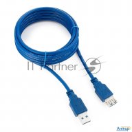 Кабель Gembird Pro Ccp-usb3-amaf-10, Usb 3.0 кабель удлинительный 3.0м Am/af  позол. контакты, пакет