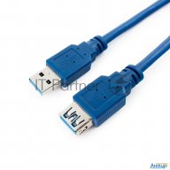 Кабель Gembird Pro Ccp-usb3-amaf-10, Usb 3.0 кабель удлинительный 3.0м Am/af  позол. контакты, пакет