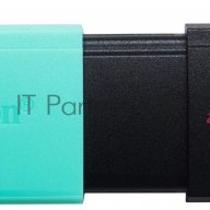 Флеш Диск Kingston 256gb Datatraveler Dtxm Dtxm/256gb Usb3.2 черный/зеленый