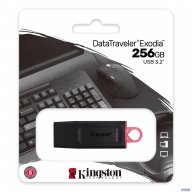 Флеш диск Kingston 256gb Usb3.2 Gen1 Datatraveler Exodia (black + Pink)
