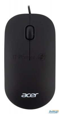 Мышь Acer Omw122 черный оптическая (1200dpi) Usb (3but)