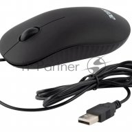 Мышь Acer Omw122 черный оптическая (1200dpi) Usb (3but)