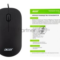 Мышь Acer Omw122 черный оптическая (1200dpi) Usb (3but)