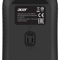 Мышь Acer Omw122 черный оптическая (1200dpi) Usb (3but)