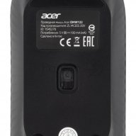 Мышь Acer Omw122 черный оптическая (1200dpi) Usb (3but)