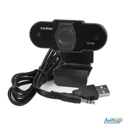 Exegate Ex287386rus Веб-камера Exegate Blackview C525 Hd Tripod (матрица 1/3" 1,3 Мп, 1280х720, 720p