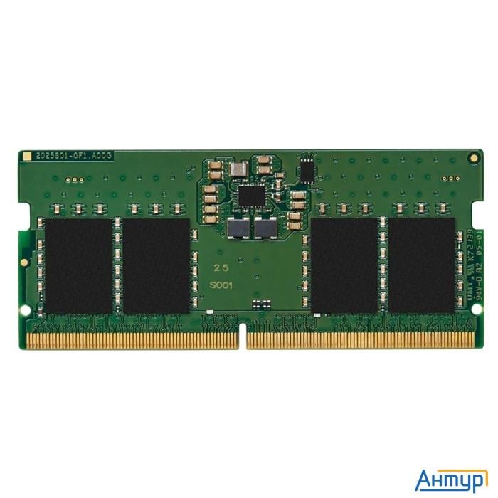 Память оперативная/ Kingston 8gb 5600mt/s Ddr5 Non-ecc Cl46 Sodimm 1rx16